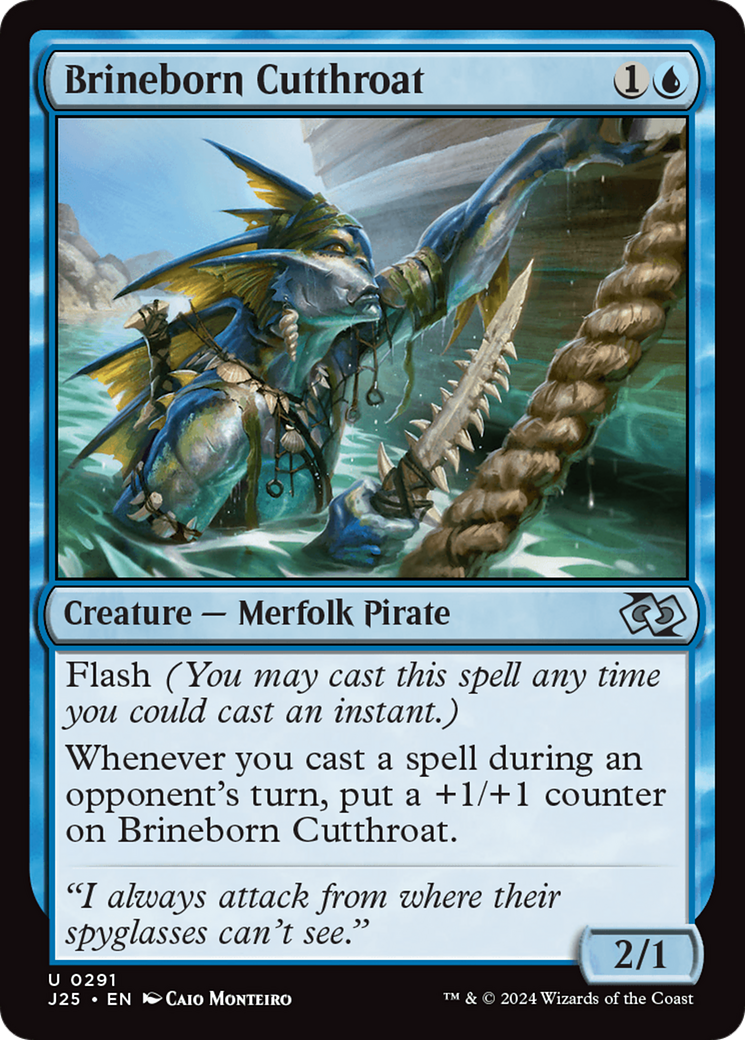 Image of Brineborn Cutthroat (J25-291) - Foundations Jumpstart
