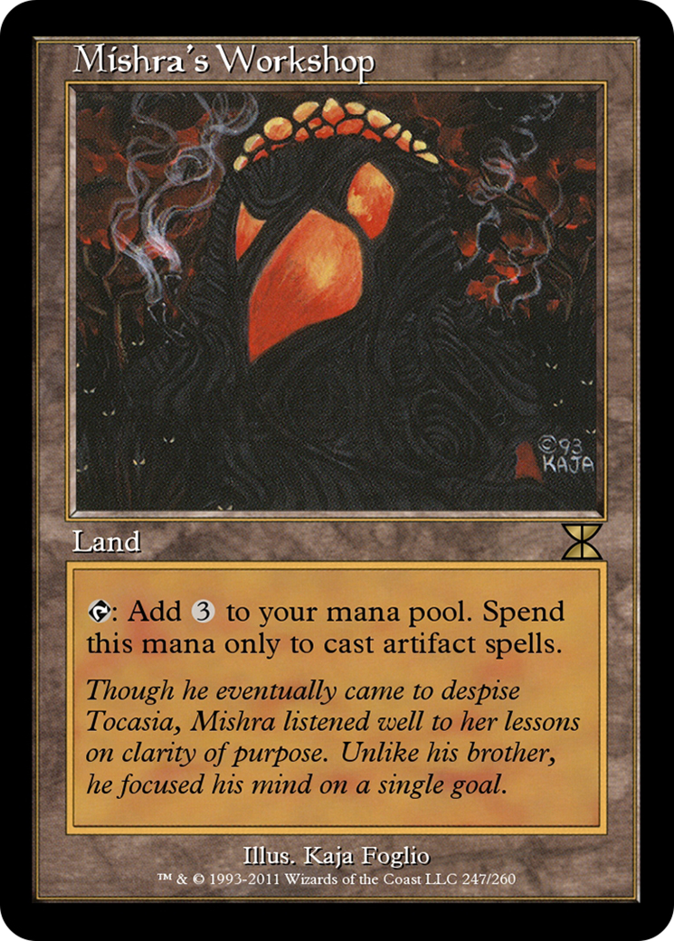 Image of Mishra's Workshop (ME4-247) - Masters Edition IV Foil