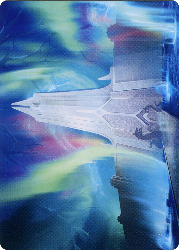 Image of Gates of Istfell // Gates of Istfell (ASKHM-069) - Art Series: Kaldheim (Borderless)