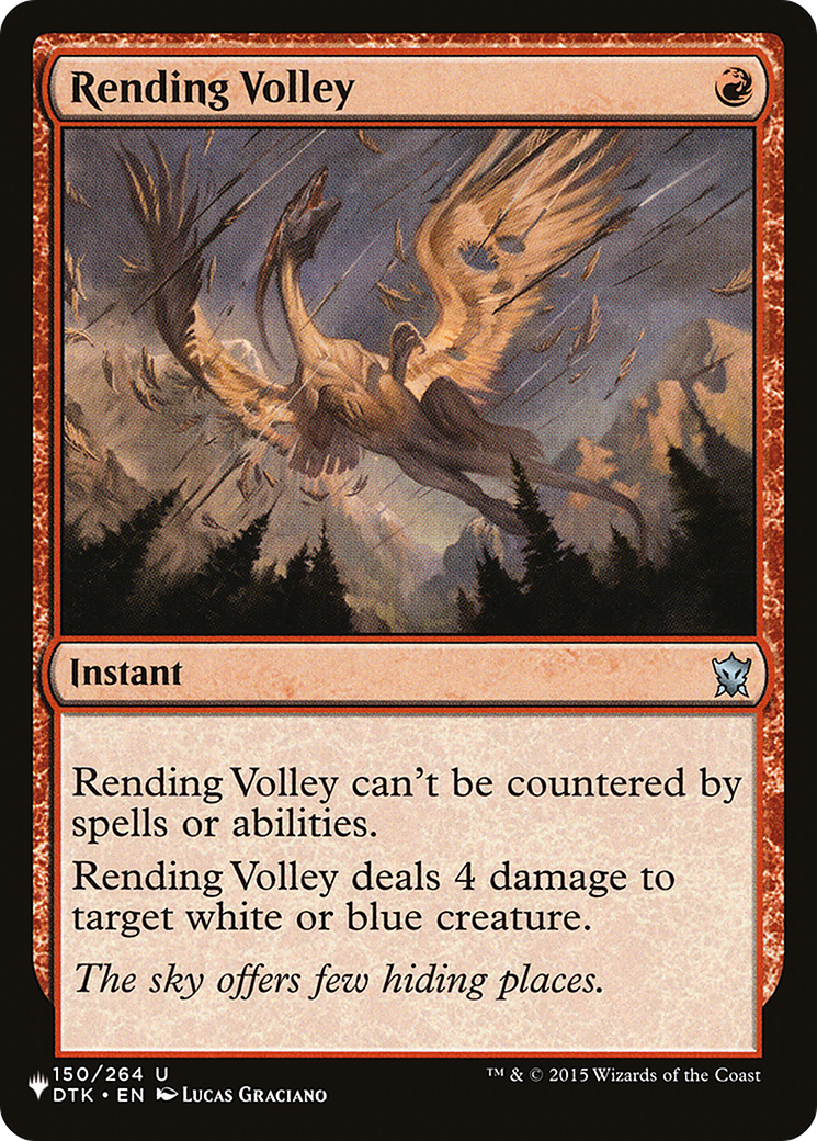 Image of Rending Volley (LIST-DTK-150) - The List