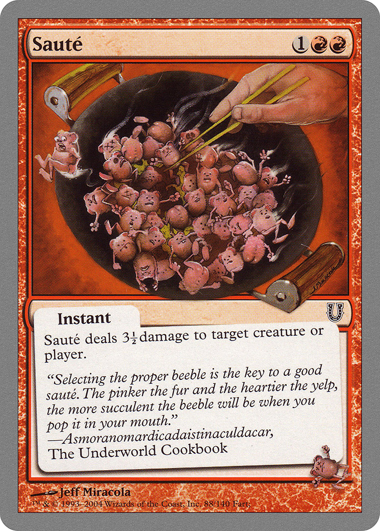 Image of Saute (UNH-088) - Unhinged Foil