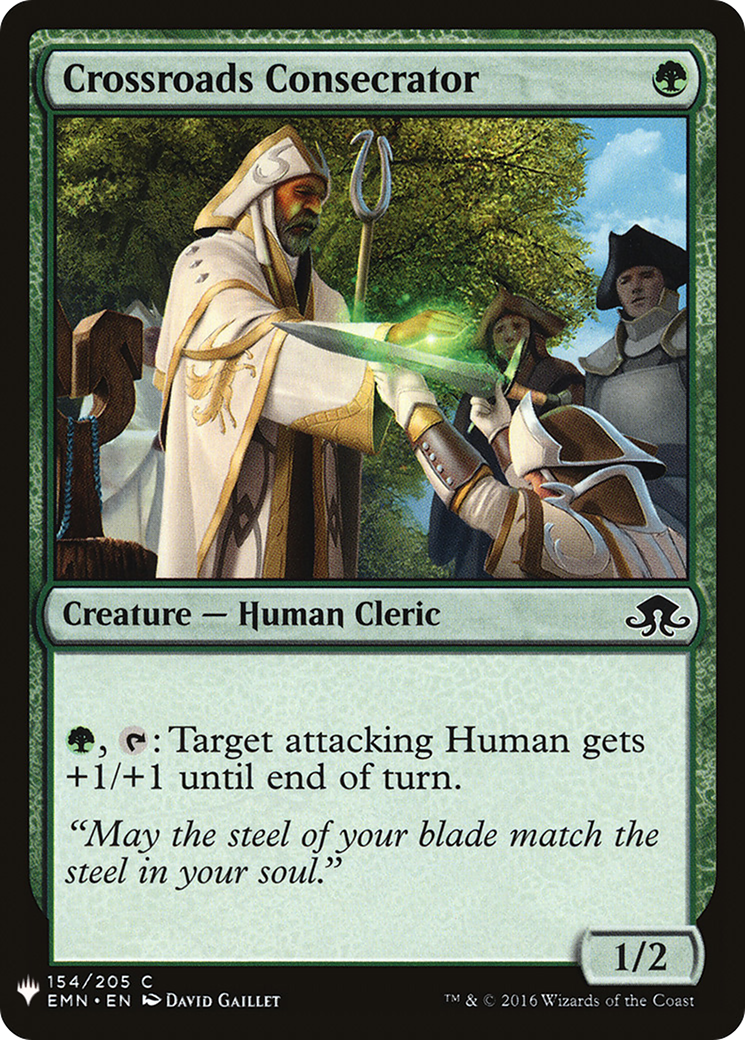 Image of Crossroads Consecrator (LIST-EMN-154) - The List