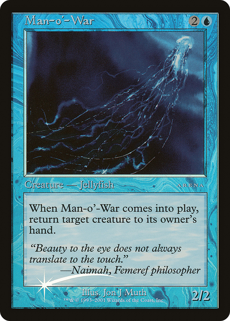 Image of Man-o'-War (ARENA-) - Arena League 2002 Foil