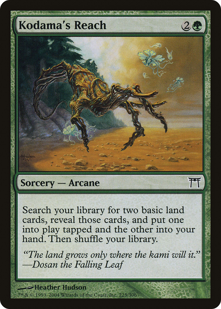 Image of Kodama's Reach (CHK-225) - Champions of Kamigawa