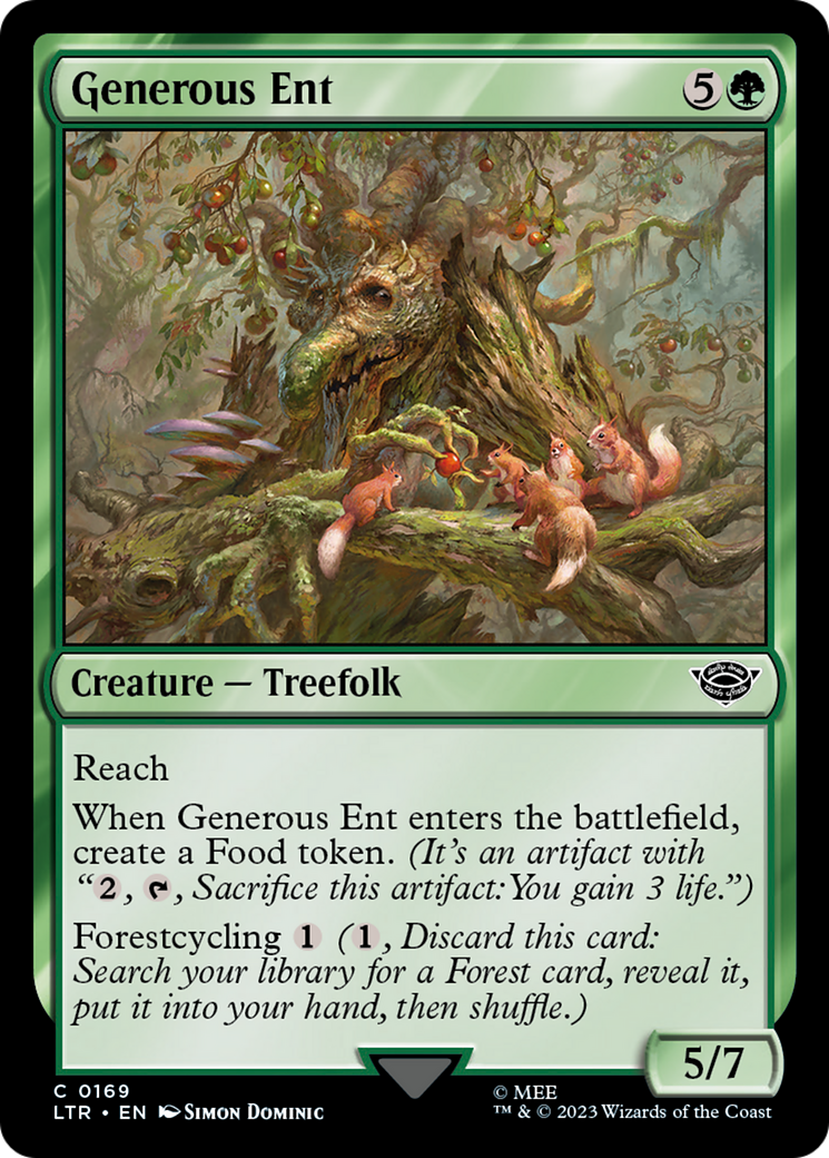 Image of Generous Ent (LTR-169) - The Lord of the Rings: Tales of Middle-earth