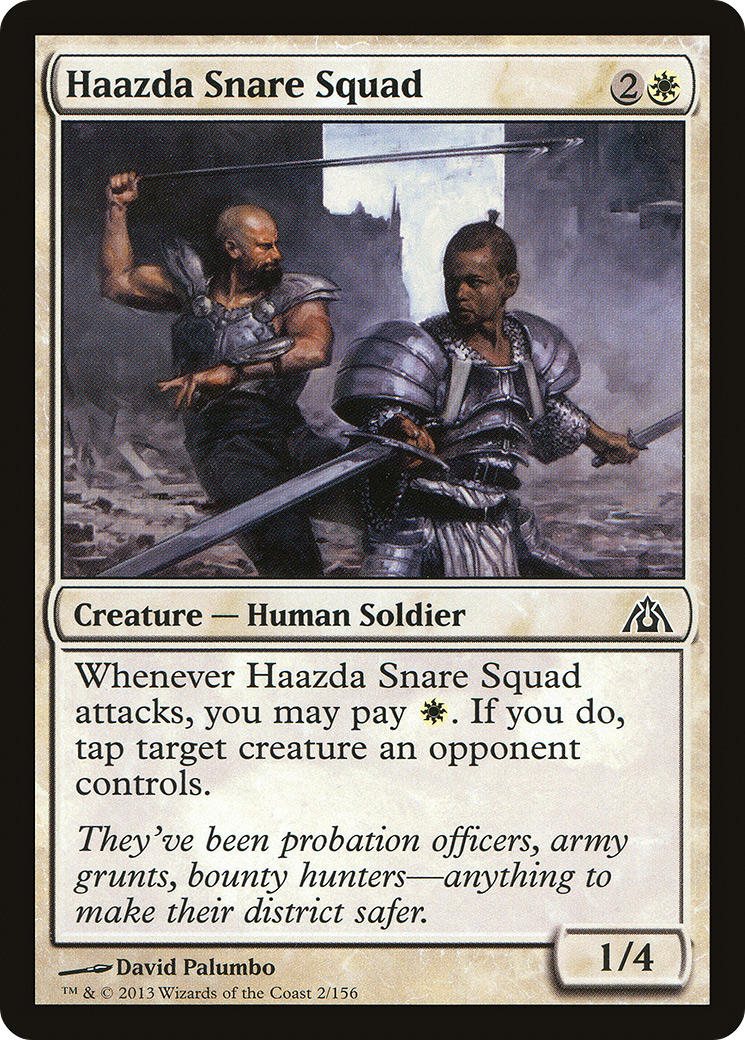 Image of Haazda Snare Squad (DGM-002) - Dragon's Maze Foil