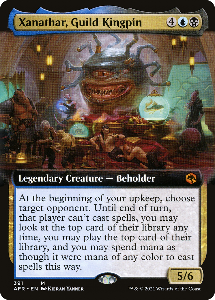 Image of Xanathar, Guild Kingpin (Extended Art) (AFR-391) - Adventures in the Forgotten Realms: (Extended Art)