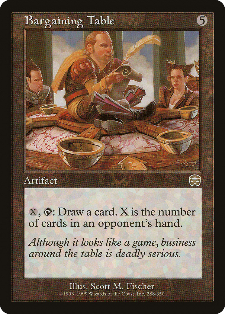 Image of Bargaining Table (MMQ-288) - Mercadian Masques