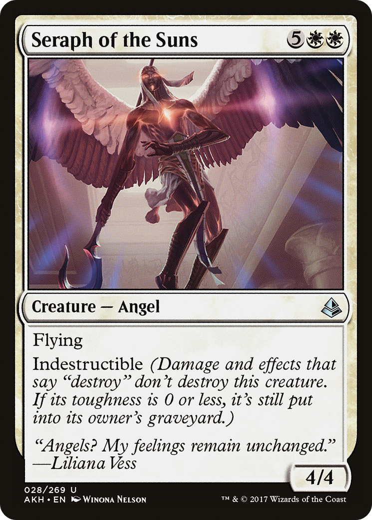 Image of Seraph of the Suns (AKH-028) - Amonkhet