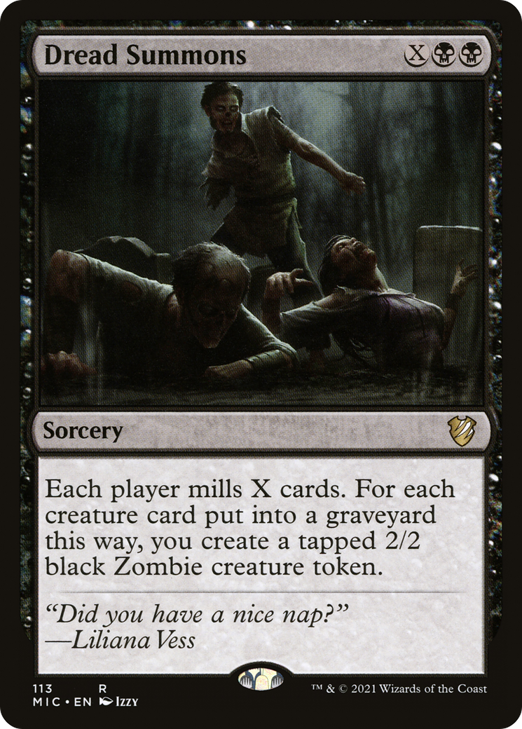 Image of Dread Summons (MIC-113) - Midnight Hunt Commander