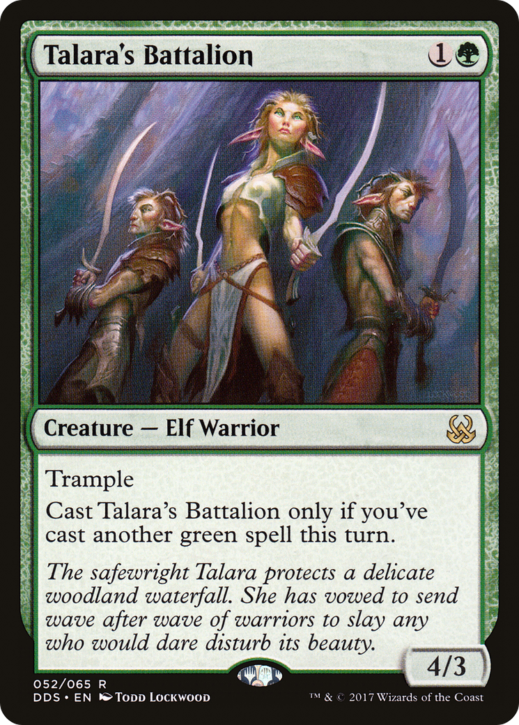 Image of Talara's Battalion (DDS-052) - Duel Decks: Mind vs. Might