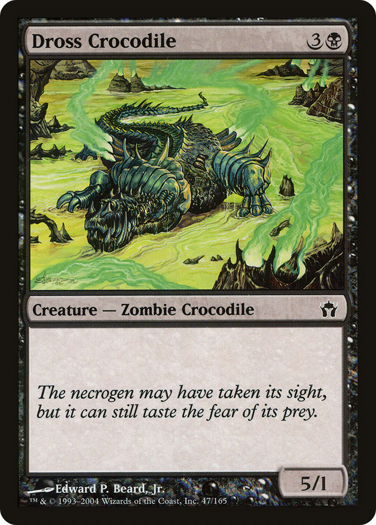 Image of Dross Crocodile (5DN-047) - Fifth Dawn