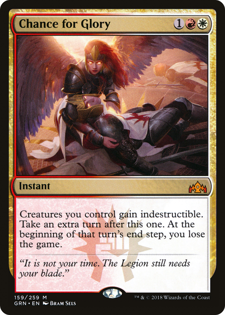 Image of Chance for Glory (GRN-159) - Guilds of Ravnica Foil