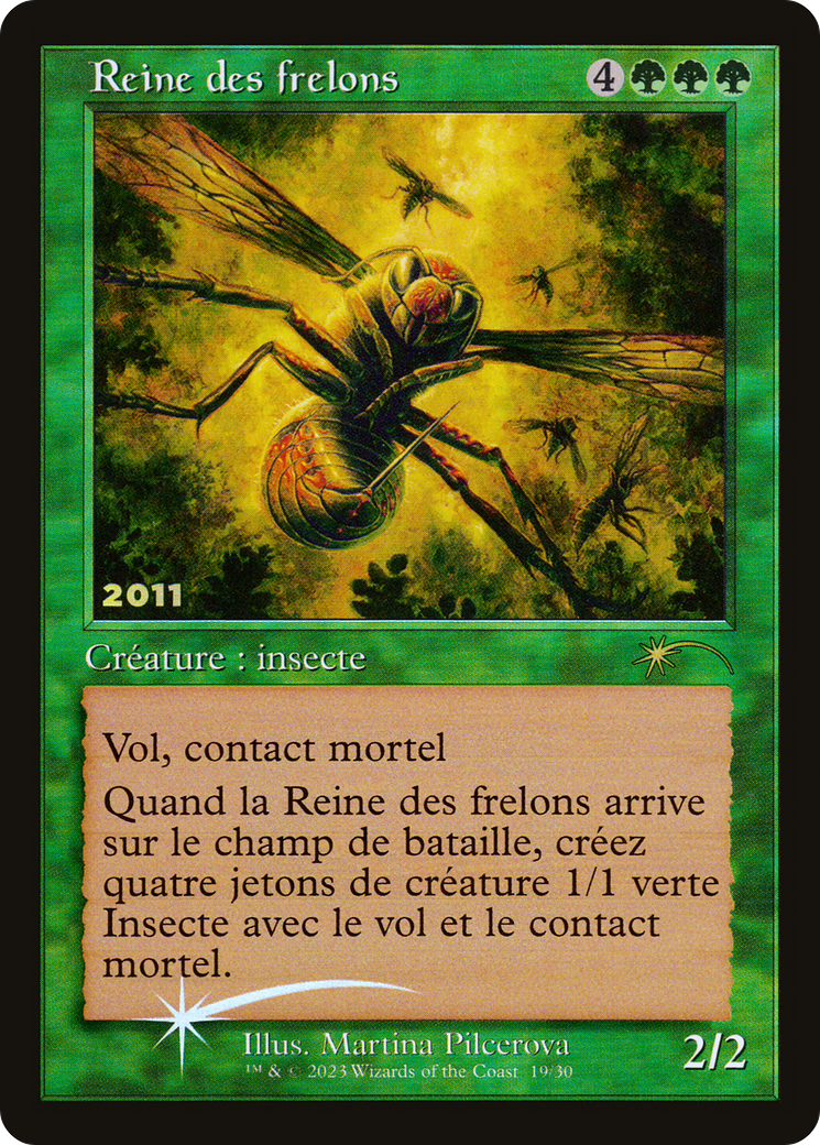 Image of Hornet Queen (FR Exclusive) (30A-P-019) - 30th Anniversary Play Promos Foil