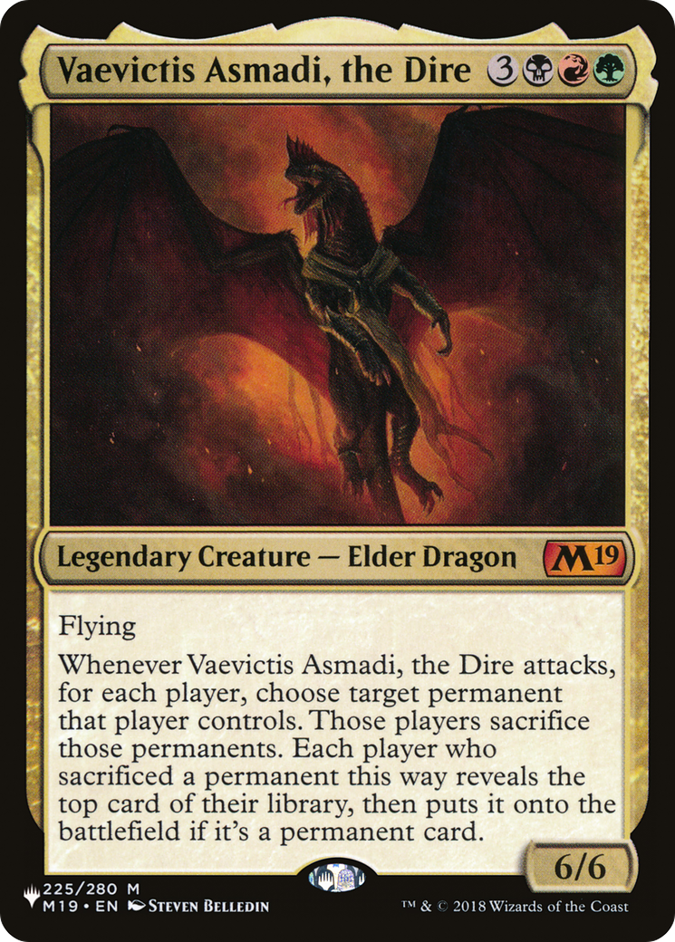 Image of Vaevictis Asmadi, the Dire (LIST-M19-225) - The List