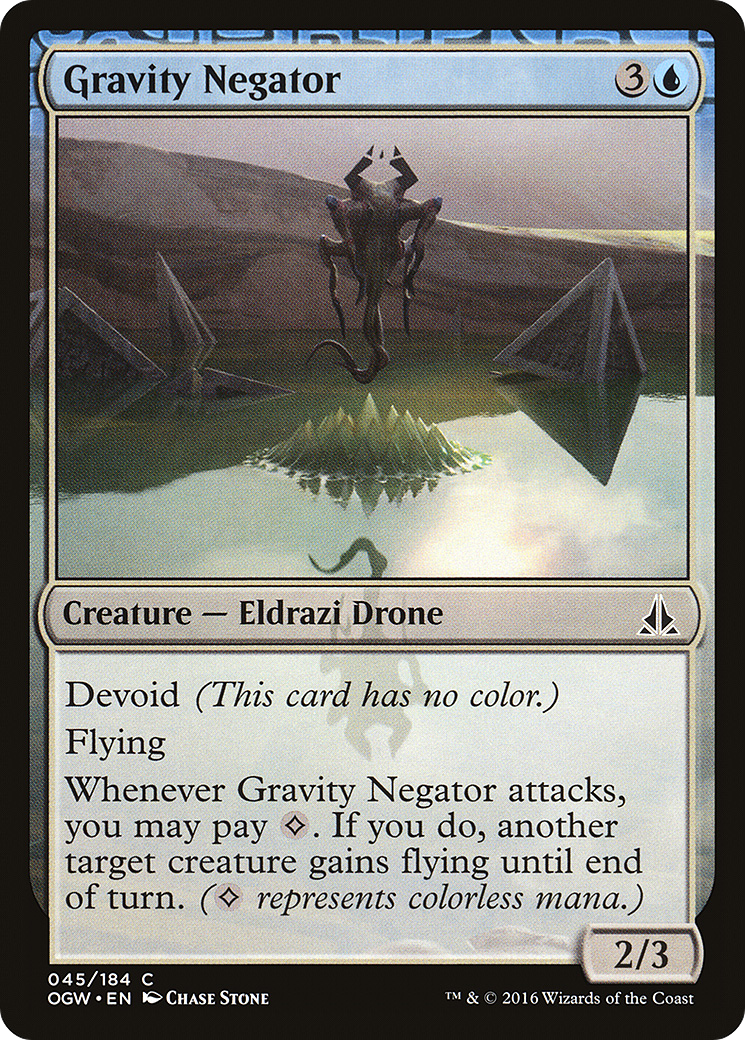 Image of Gravity Negator (OGW-045) - Oath of the Gatewatch: (devoid)
