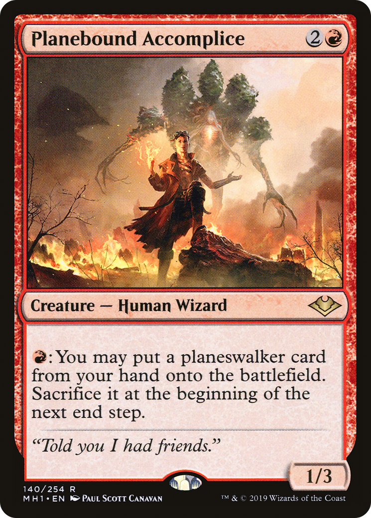 Image of Planebound Accomplice (MH1-140) - Modern Horizons