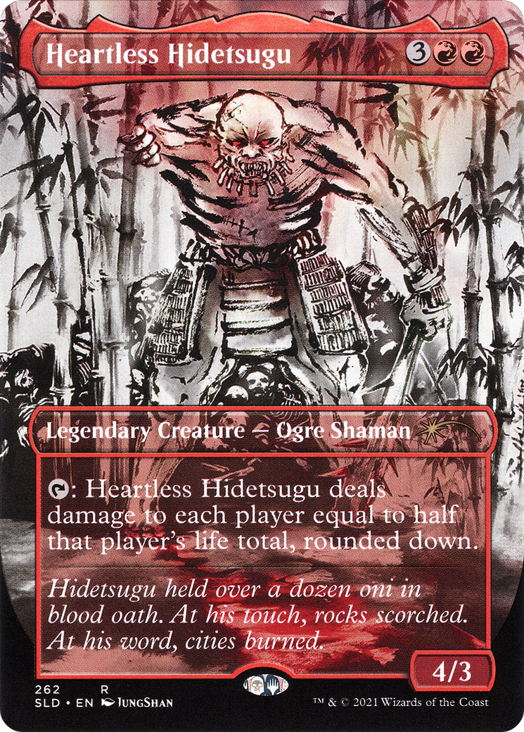 Image of Heartless Hidetsugu (SLD-262) - Secret Lair Drop (Borderless)