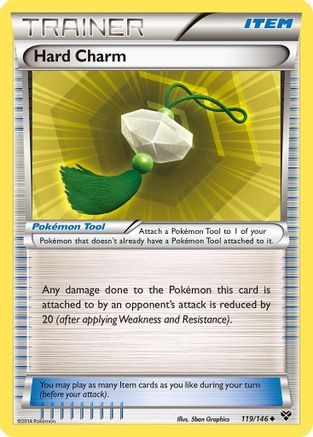 Image of Hard Charm 119/146  XY Base Set - Uncommon