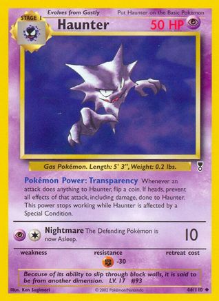 Image of Haunter 046/110  - Reverse Holofoil Legendary Collection - Uncommon