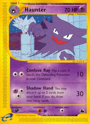 Image of Haunter 063  Skyridge - Common