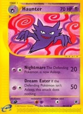 Image of Haunter 080/165  - Reverse Holofoil Expedition - Uncommon
