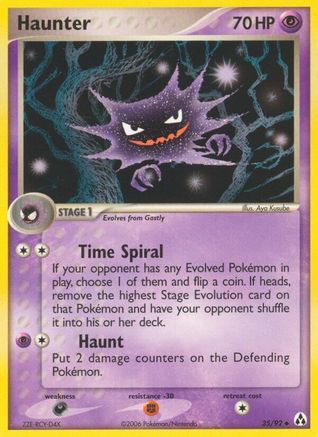 Image of Haunter 035/92  Legend Maker - Uncommon