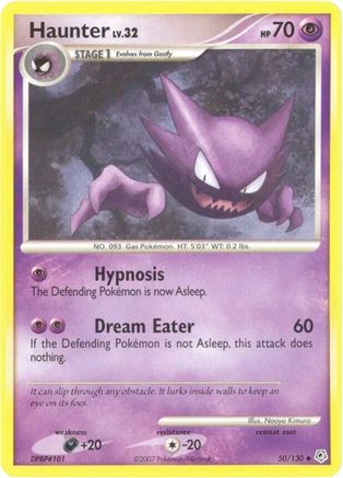 Image of Haunter 050/130  Diamond and Pearl - Uncommon