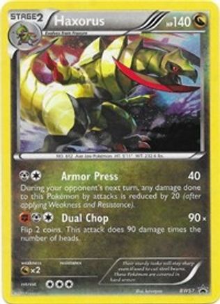Image of Haxorus BW57  - Holofoil Black and White Promos - Promo