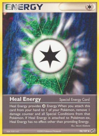 Image of Heal Energy 094  - Reverse Holofoil Deoxys - Uncommon