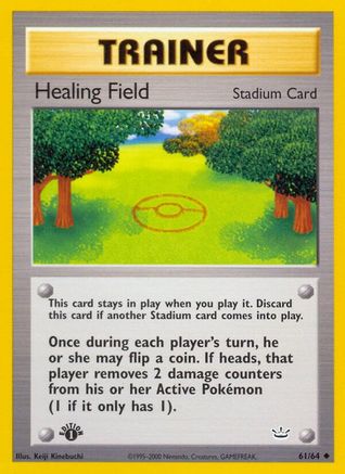 Image of Healing Field 061/64  - 1st Edition Neo Revelation - Uncommon