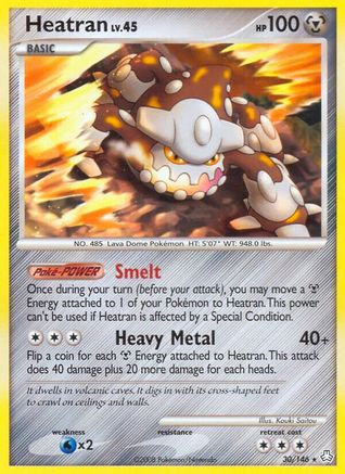 Image of Heatran (30) 030  Legends Awakened - Rare