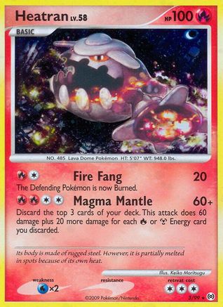 Image of Heatran 003  - Holofoil Arceus - Holo Rare