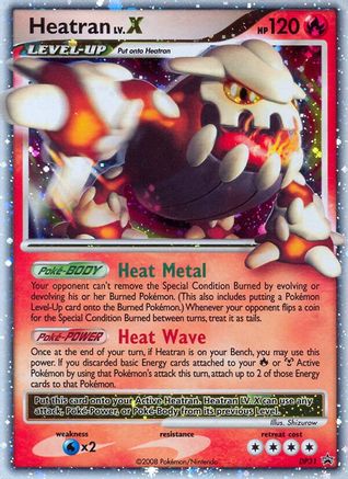 Image of Heatran LV.X DP31  - Holofoil Diamond and Pearl Promos - Promo