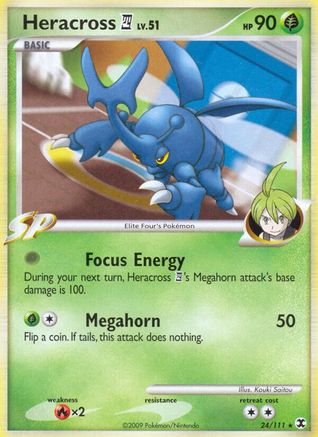 Image of Heracross E4 024  Rising Rivals - Rare