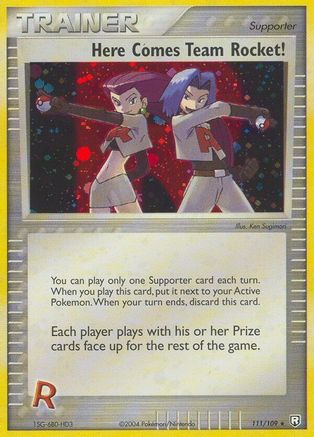 Image of Here Comes Team Rocket! 111  Team Rocket Returns - Secret Rare