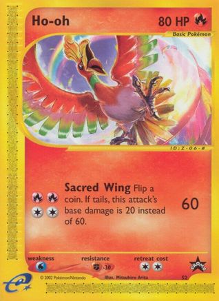 Image of Ho-oh 052/53  WoTC Promo - Promo