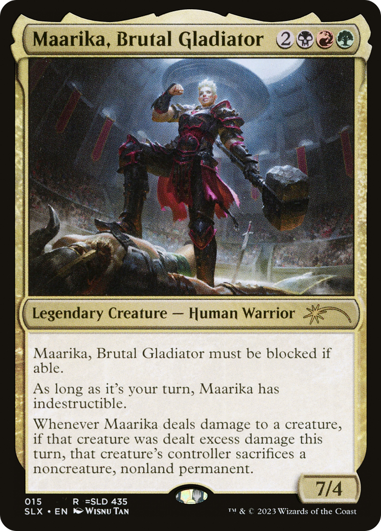 Image of Maarika, Brutal Gladiator (SLX-015) - Universes Within