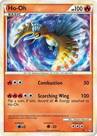 Image of Ho-Oh (Shiny) SL5  - Holofoil Call of Legends - Shiny Holo Rare