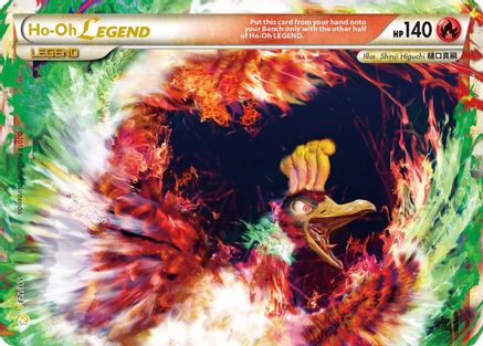 Image of Ho-Oh Legend (Top) 111  - Holofoil HeartGold SoulSilver - Ultra Rare