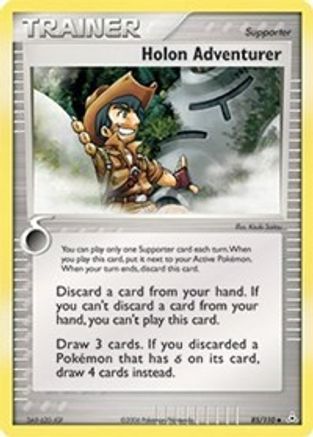 Image of Holon Adventurer 085/110  - Reverse Holofoil Holon Phantoms - Uncommon
