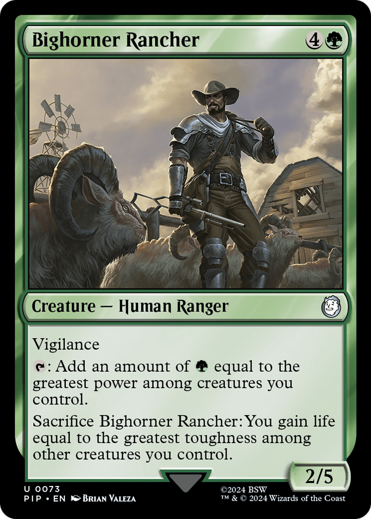 Image of Bighorner Rancher (PIP-073) - Fallout