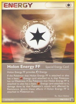 Image of Holon Energy FF 104  Delta Species - Rare