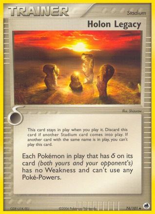 Image of Holon Legacy 074  - Reverse Holofoil Dragon Frontiers - Uncommon