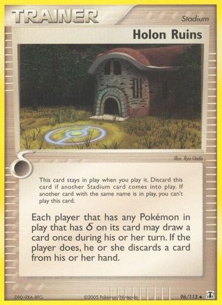 Image of Holon Ruins 096  - Reverse Holofoil Delta Species - Uncommon