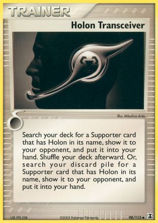 Image of Holon Transceiver 098/113  - Reverse Holofoil Delta Species - Uncommon