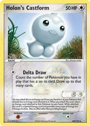 Image of Holon's Castform 044/110  - Reverse Holofoil Holon Phantoms - Uncommon