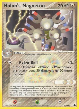 Image of Holon's Magneton 022  - Reverse Holofoil Delta Species - Rare