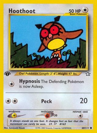 Image of Hoothoot 060/111  - Unlimited Neo Genesis - Common