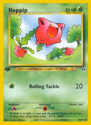 Image of Hoppip 055/75  - Unlimited Neo Discovery - Common